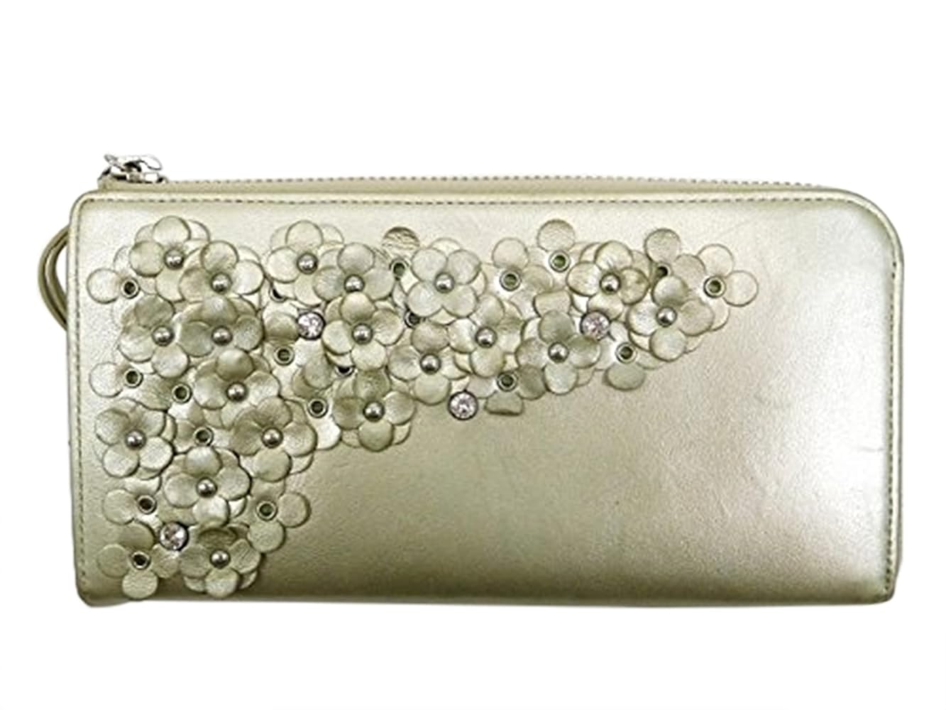 Amazon | [アンテプリマ] 長財布 花柄 レザー X5989 中古 | 財布